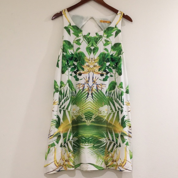 Alice + Olivia “Sunburst Palm” Mini Dress - Picture 3 of 16